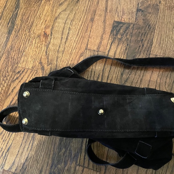 Vintage Bottega Veneta black suede bag - Picture 2 of 8